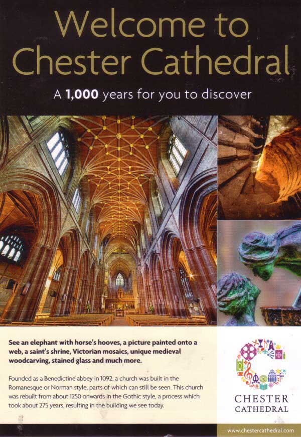 Chestertourist.com - Chester Cathedral Whats On 8